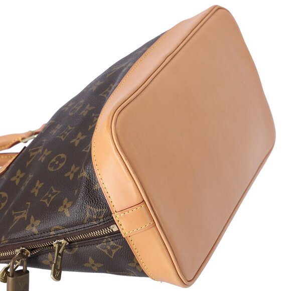 Louis Vuitton Alma Monogram Handbag M51130 Brown Canvas - Picture 8 of 9